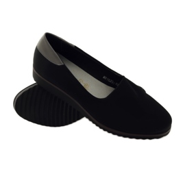 M.Daszyński Zapatos de lycra de mujer Daszyński 1625 negro 3 M.Daszyński Zapatos de lycra de mujer Daszyński 1625 negro 3