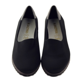 M.Daszyński Zapatos de lycra de mujer Daszyński 1625 negro 4 M.Daszyński Zapatos de lycra de mujer Daszyński 1625 negro 4