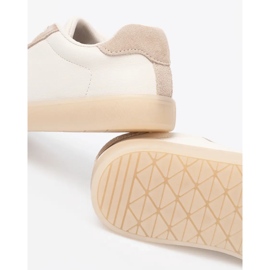 Sergio Leone Zapatillas blancas y beige femeninas 1