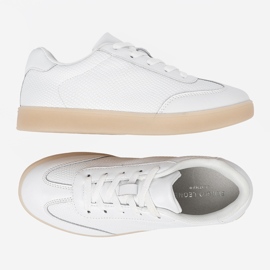 Sergio Leone Zapatillas blancas de mujer. blanco 1
