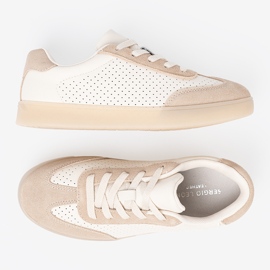 Sergio Leone Zapatillas de deporte femenino beige ligero 4