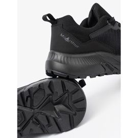 Shelvt Zapatillas negras con un textil McArthur Upper negro 1