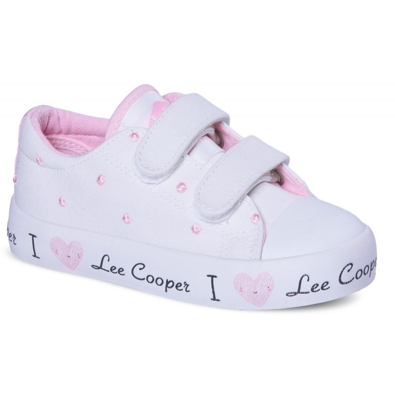 Lee Cooper JR LCW-25-02-3264K zapatos blanco 1 Lee Cooper JR LCW-25-02-3264K zapatos blanco 1
