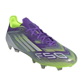 Adidas F50 Elite FG M JH7615 Zapatos de fútbol púrpura 2