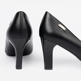 Elegantes tacones altos negros Sergio Leone 1
