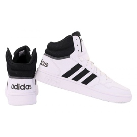 Zapatillas Adidas Hoops 3.0 Mid M GW3019 blanco 4