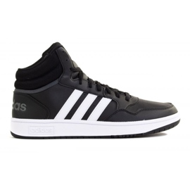 Zapatillas adidas Hoops 3.0 Mid GW3020 negro 2