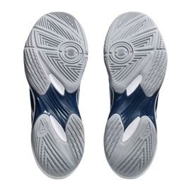 Zapatillas de voleibol de gel de gel ASICS 12 M 1071A116 400 azul 5