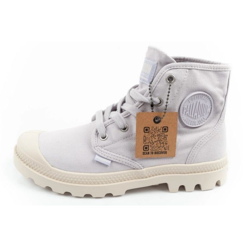 Pampa Hi Palladium Shoes en 92352-549-M púrpura 2