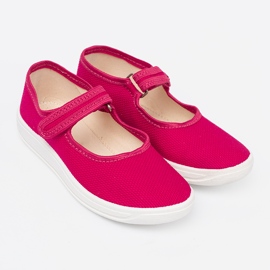 Shelvt Zapatillas para niños para velcro rosa rosado 2