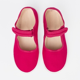 Shelvt Zapatillas para niños para velcro rosa rosado 3