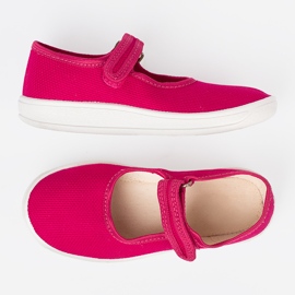 Shelvt Zapatillas para niños para velcro rosa rosado 4