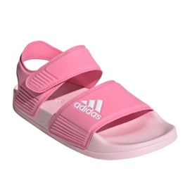 Adidas adilette jr ih3634 sandalias rosa 1