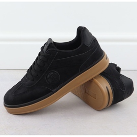 Big Star Zapatos deportivos para hombres negros grandes estrellas ss174019 4