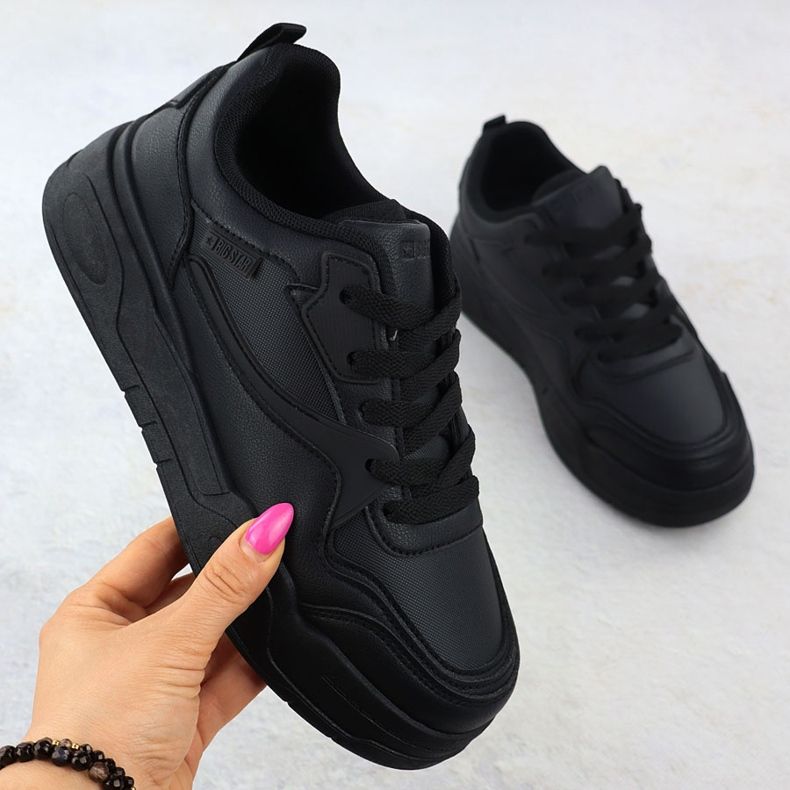 Black Big Star SS274589 zapatos deportivos negro 1