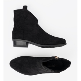 Seastar Botas negras botas de vaquero de gamuza negro 2