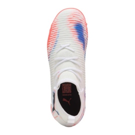 Puma Future 8 Match TT + Mid JR 108616 01 Zapatos de fútbol blanco 3