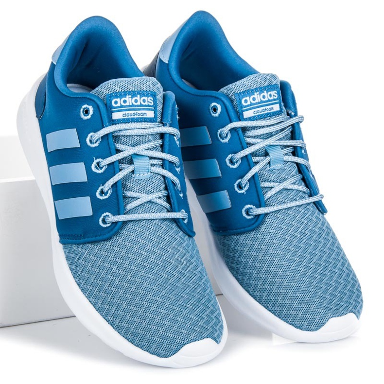 Adidas core cf qt racer azul 2