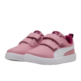 Puma Courtflex V3 V PS JR 397642 15 zapatos rosado 2