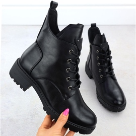 Botas para mujeres aisladas Black Vinceza 58609 negro 1