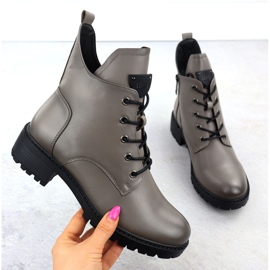 Botas de mujer aisladas Vinceza 58609 aislado gris 1