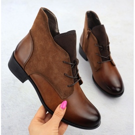 Botas aisladas para mujeres Camel Jezzi ASA198-15 marrón 1