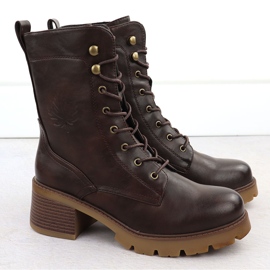 Botas para mujeres en el Brown Vinceza 89136 2