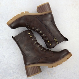 Botas para mujeres en el Brown Vinceza 89136 3