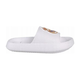 Real Madryt Flip de piscina de playa del Real Madrid Eva 2300006880B Flip -Flops blanco 4