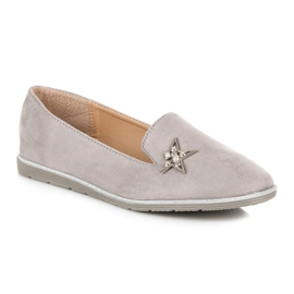 Bestelle Señores sin cordones con una estrella gris 3