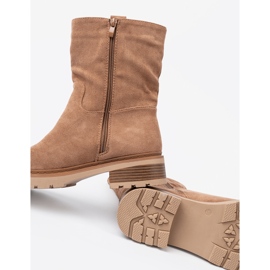 Shelvt Botas Camec minimalistas hechas de ante suave 1