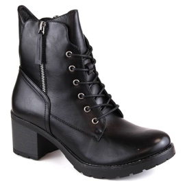 Potocki W WOL177A Botines de tacón y plataforma, negro 14