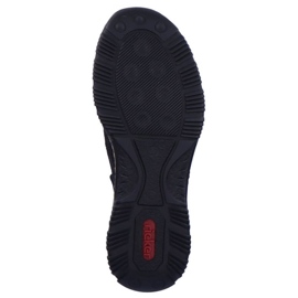 Cómodo Rieker N3275-00 W RKR695 negro 28