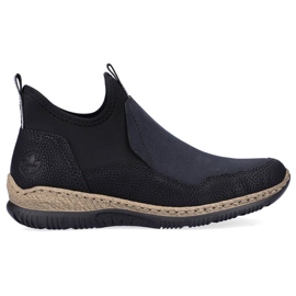 Cómodo Rieker N3275-00 W RKR695 negro 29