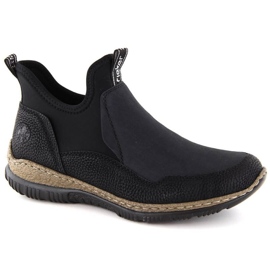 Cómodo Rieker N3275-00 W RKR695 negro 31