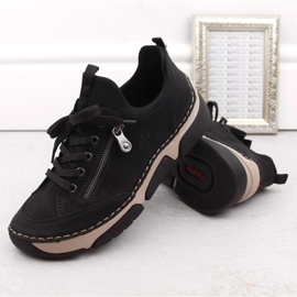 Zapatos Rieker W 45973-00 negro 14