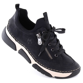 Zapatos Rieker W 45973-00 negro 23