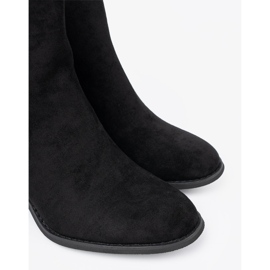 Shelvt Botines negros de ante 1