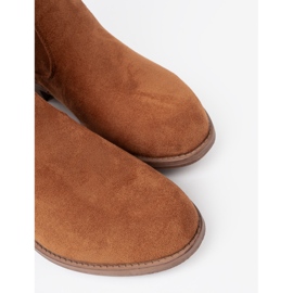 Shelvt Botas de caramelo con una parte superior arrugada 5