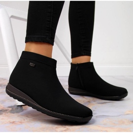 Botas para mujeres aisladas Rieker aisladas en 98251-00 negro 12