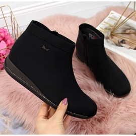 Botas para mujeres aisladas Rieker aisladas en 98251-00 negro 13