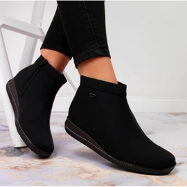 Botas para mujeres aisladas Rieker aisladas en 98251-00 negro 14