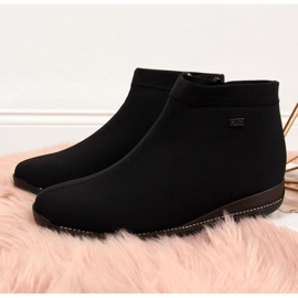Botas para mujeres aisladas Rieker aisladas en 98251-00 negro 15