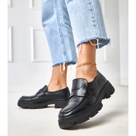 Zapatos Kirna ecopiel negros 2