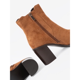 Shelvt Botas de caramelo en el poste de gamuza ecológica 1