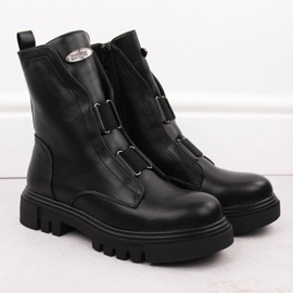Botines Jezzi con plataforma W RMR2150-19 JEZ434A negro 6