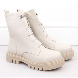 Botines Jezzi con plataforma W RMR2150-19 JEZ434B blanco 9