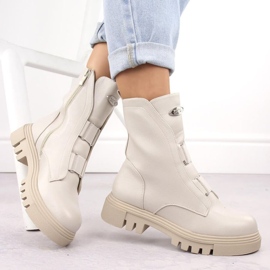 Botines Jezzi con plataforma W RMR2150-19 JEZ434B blanco 12