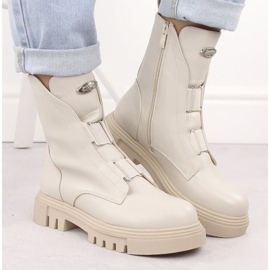Botines Jezzi con plataforma W RMR2150-19 JEZ434B blanco 14
