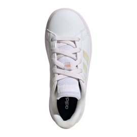 Adidas Grand Court 2.0 JR JR6096 Zapatos blanco 3